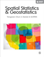 Spatial Statistics & Geostatistics - Yongwan Chun, Daniel A Griffith [PDF]