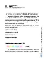 Spektrofotometri Visible [PDF]