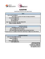 Spesifikasi Alkazyme [PDF]