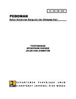 Spesifikasi Khusus JalanDanJembatan [PDF]