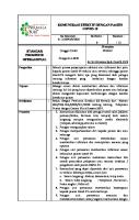 Spo Komunikasi Efektif Dengan Pasien Covid-19