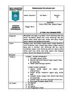 SPO Penggunaan Pelindung Kaki [PDF]