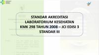 Standar 3 KMK 298-JCI