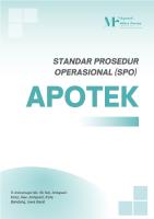 Standar Prosedur Operasional Apotek Mitra Farma [PDF]