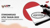 Standarisasi LPSE 2022