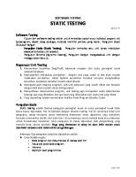 Static Testing (Indonesia)