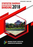 Statistik Daerah Kabupaten Bandung 2018 PDF