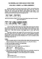 Structure 1 Subject & Verb Agreement