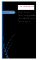 Studi Kasus Sistem Pemompaan Menggunakan Aspen HYSYS