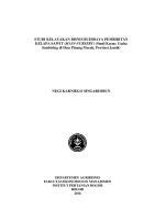 Studi Kelayakan Bisnis Budidaya Pembibitan Kelapa Sawit (Main-Nursery) [PDF]