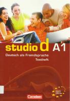 Studio D A1 Testheft Mit Loesungen PDF [PDF]