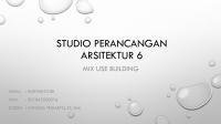 Studio Perancangan Arsitektur 6 - 2