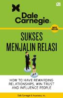 Sukses Menjalin Relasi by Dale Carnegie Associates, Inc.