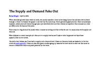 Supply Demand Price Action Chemmes PDF