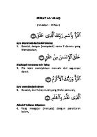 Surat Al 'Alaq PDF