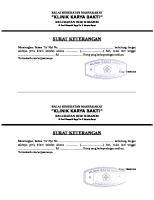 Surat Dokter Karya Bhakti