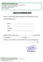 Surat Dokter Sakit