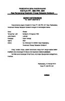 Surat Keterangan Belum Menikah [PDF]