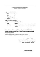 Surat Keterangan Ijin Penelitian [PDF]