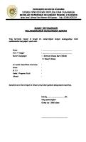 Surat Keterangan Kunjungan Rumah