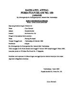 Surat Keterangan Pindah Mengajar