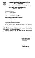 Surat Keterangan Selesai Penelitian