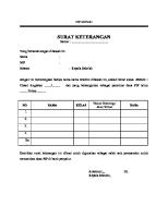 Surat Keterangan Siswa Penerima PIP (Kolektif)