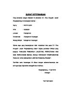 Surat Keterangan Skripsi [PDF]