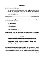 Surat Kuasa Tergugat