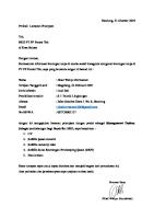 Surat Lamaran Kerja [PDF]