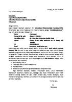 Surat Lamaran Kerja UMS [PDF]