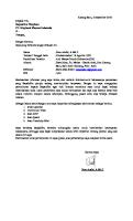 Surat Lamaran Pekerjaan Maybank Indonesia Finance [PDF]