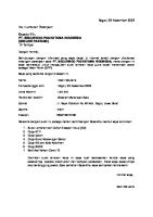 Surat Lamaran PT. Securindo [PDF]