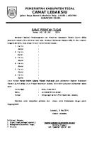 Surat MTQ 2013