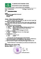 Surat Pemberitahuan Kegiatan Lomba KKM