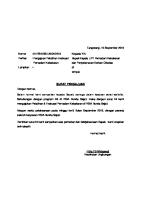 Surat Pengajuan Pelatihan Ke Damkar