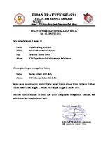 Surat Pengalaman Kerja RADIAH [PDF]