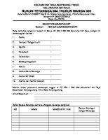 Surat Pengantar RT [PDF]