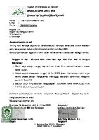 Surat Pengumuman Libur TPQ Lebaran 2020