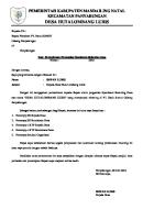 Surat Pergantian Speciment Rekening Bank Sumut Hutalombang Lubis [PDF]