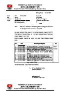 Surat PERGESERAN ANGGARAN [PDF]