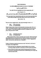 Surat Perjanjian Pembiayaan Syariah-Akad Murabahah PDF