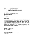 Surat Permohonan Pelatihan CSSD