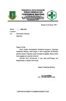 Surat Permohonan Pelatihan