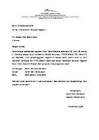 Surat Permohonan Peliputan TVRI