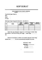 Surat Pernyataan Atasan Langsung [PDF]