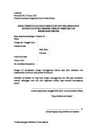 Surat Pernyataan Etika Profesi PDF [PDF]