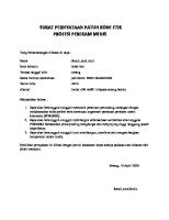 Surat Pernyataan Patuh Kode Etik [PDF]