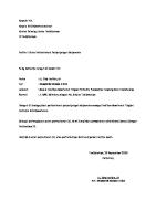 Surat Perpanjangan MOU BPJS