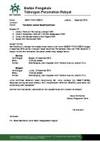 Surat Perubahan Jadwal Rapat Koordinasi BKN [PDF]